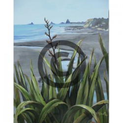 Oakura Beach - Margaret Scott